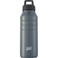 Esbit Majoris Waterfles - 680ml - Zwart - RVS Drinkfles - Lusdop