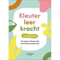 Sans marque Kleuterleerkracht de kalender