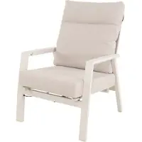 Lesli Living Loungestoel ohio crème