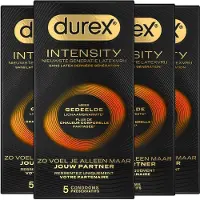 Durex Condooms Intensity 5st - 4 Stuks - Voordeelverpakking