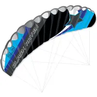 Knoopkites Black Raven 2.0 - Matrasvlieger - 200 x 60 cm - 70 kg trekkracht