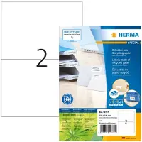 Herma - Etiket recycling 210x148mm wit