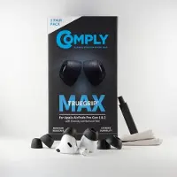 Comply Foam TrueGrip Max voor AirPods Pro gen1 &2 - maat MEDIUM, 3 paar