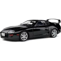 Solido Toyota Supra MK4 modelauto 1:18 zwart
