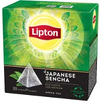 Lipton Green Tea Japanse Sencha - 80 Theezakjes Piramid - Groene Thee Sencha - 4 x 20 Zakjes - Voordeelverpakking
