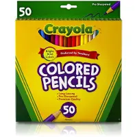 Crayola Colores Pencil 50 Units Veelkleurig
