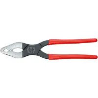 Knipex Conustang zwart geatramenteerd met kunststof bekleed 200 mm - 8411200