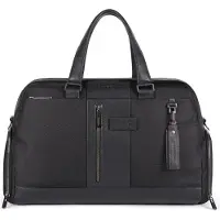 Piquadro Brief Weekender reistas 48 cm zwart