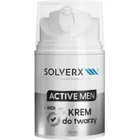 Solverx Actieve gezichtscrème voor mannen 50ml