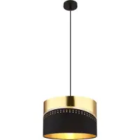 Globo Hanglamp Or zwart met goud