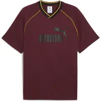 Puma Functioneel shirt 'Ess' oranje / wijnrood / zwart