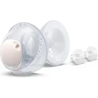 Philips Dubbele Opvangcups - Ultralicht - SkinSense Siliconen Opvangcups - Comfortabele Pasvorm - Handsfree -SCF439/01