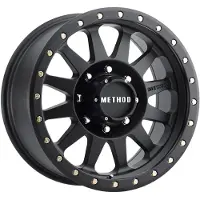 Method Wheels Method MR304 Double Standard 17x8.5 0mm Offset 8x6.5 130.81mm CB Matte Black Wheel