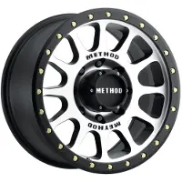 Method Wheels Method MR305 NV 17x8.5 0mm Offset 8x6.5 130.81mm CB Machined/Black Street Loc Wheel