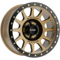 Method Wheels Method MR305 NV 16x8 0mm Offset 6x5.5 108mm CB Method Bronze/Black Street Loc Wheel