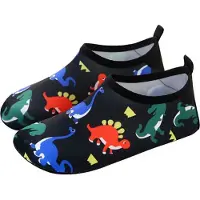 Attrezzo Waterschoenen - Kinderen - maat 25/26 - Zwart met Dino