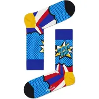 Happy socks Super Dad Blue-Schoenmaat 36 - 40