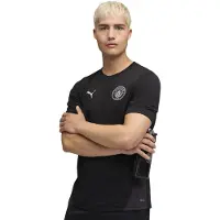 Puma Tricot 'Manchester City' donkergrijs / zwart / wit