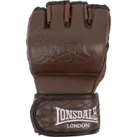 Lonsdale Vintage Mma Gloves Leather Mma Combat Glove Bruin S-M