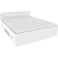 CALICOSY Bed 160x200 cm 2 lades en 1 nis l164,5 cm michigan