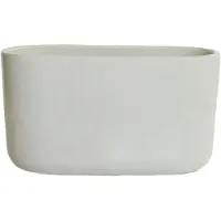 HS Potterie vaas keramiek lugo 19x30cm ivoor