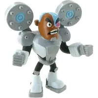 ALPEXE Comansi DC Comics Teen Titans Go! speelfiguur Cyborg grijs 8 cm