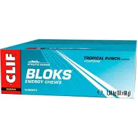 Clif Tropical Punch Energie Gummies Doos 60g 18 Eenheden
