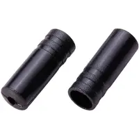 BBB Set van 150 CableEnd S-AL Workshop Plastic Casing Stops 4mm Zwart