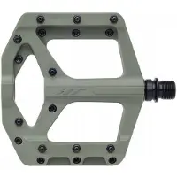 HT Components Paar Supreme-C PA32A Olijfgroene vlakke pedalen
