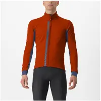 Castelli Entrata Long Sleeve Jacket Red/Blue