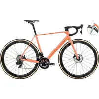 Orbea Orca M21eLTD PWR Racefiets Sram Force eTap AXS 12S 700 mm Orange Cloud 2025 || Maat: 53 cm / 173-179 cm