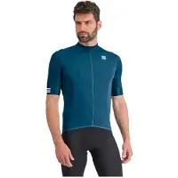 Sportful SRK Korte Mouw Jersey Blauw || Maat: S