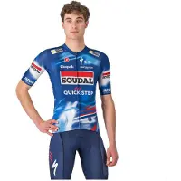 Castelli Competizione 3 Soudal Quick-step 2025 Korte Mouw Wielertrui