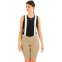 Castelli Prima 2 DT Bib Shorts Beige Dames, Maat XL
