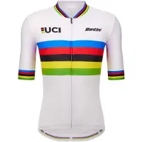 Santini Uci World Champion 2025 Korte Mouw Wielertrui