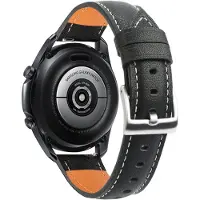 INF Galaxy Watch 3 45 mm armband leer Zwart