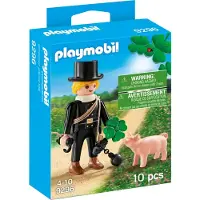 Playmobil Schornsteinfeger mit Glücksschweinchen
