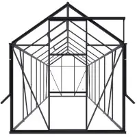 Royal well Tuinkas Kate V zwart 3 mm veiligheidsglas