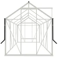 Royal well Tuinkas Kate II wit 3 mm veiligheidsglas