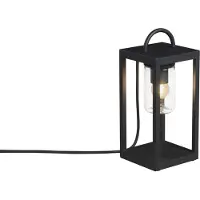 Konstsmide Terraslamp Bologna 33cm Zwart Met Helder Glas