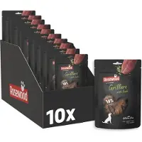 Rosewood Grillers Hondensnack Eend 10 x 100 g - Zachte Hondensnacks - 58% Eend - Natuurlijk