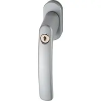 ABUS Greepenset, Venstergreep afsluitbaar FG200, zilver (Raamgrepen)