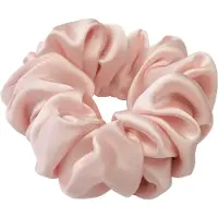 Lenoites Mulberry Silk Scrunchie Pearly Pink