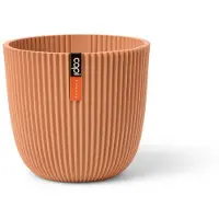Capi Europe Bloempot Groove Oranje D 16 H 15 Cm