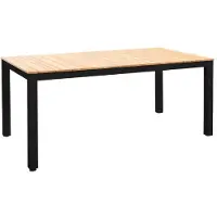Yoi Tuintafel Arashi Black Teak 169 x 90 cm