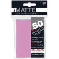 Ultra pro Sleeves Pro-Matte - Standaard Roze (66x91 mm)