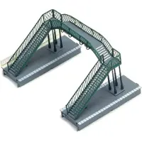 My Village Voetgangersbrug 1:76 kerst Hornby