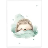 Baby Best Babybest Dekentje Kleine Egel Fleece 75x100 cm Wit