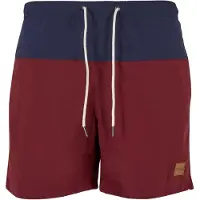 Urban Classics Zwemshorts navy / bourgogne