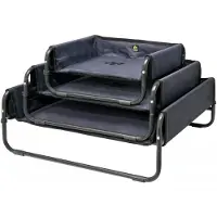 Maelson Opvouwbare hondenmand - Antraciet - 71 x 71 x 29 cm /tot 25kg